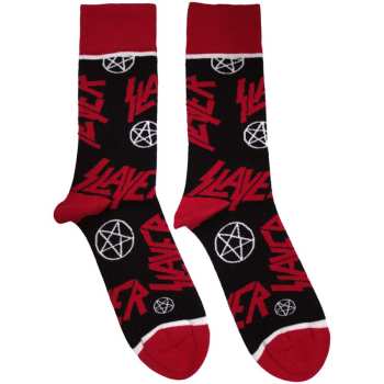 Merch Slayer: Členkové ponožky Logo Slayers And Pentegrams