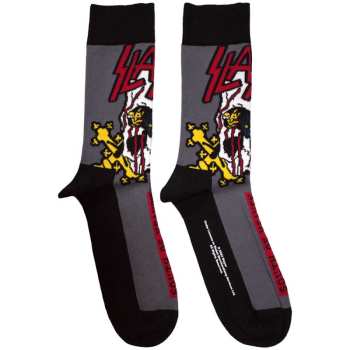 Merch Slayer: Slayer Unisex Ankle Socks: South Of Heaven Colour (uk Size 7 - 11) 42 - 47