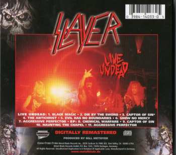 CD Slayer: Live Undead / Haunting The Chapel