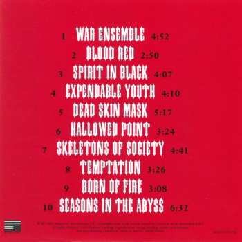 CD Slayer: Seasons In The Abyss