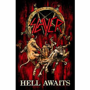 Merch Slayer: Textilný plagát Hell Awaits
