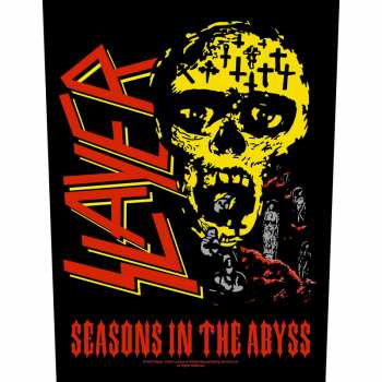 Merch Slayer: Nášivka na chrbát Seasons In The Abyss