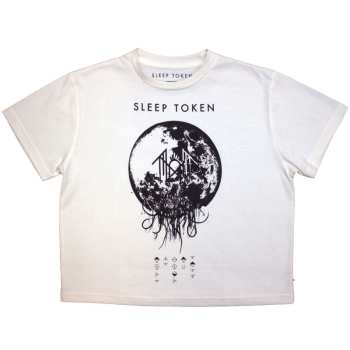 Merch Sleep Token: Dámske Crop Top Take Me Back To Eden
