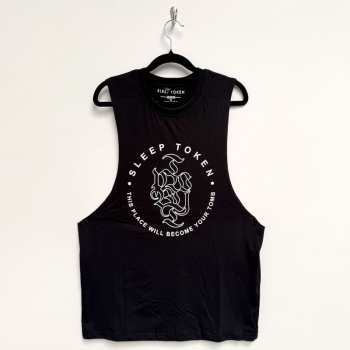 Merch Sleep Token: Vest Tričko Tomb Text Ring