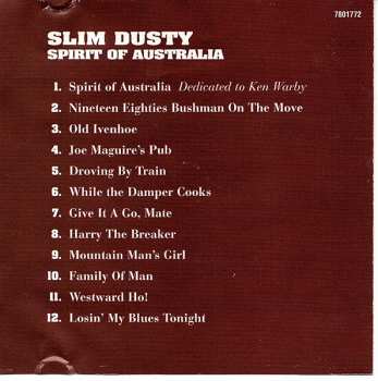 CD Slim Dusty: Spirit Of Australia