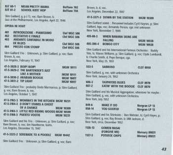 4CD Slim Gaillard: Laughing In Rhythm