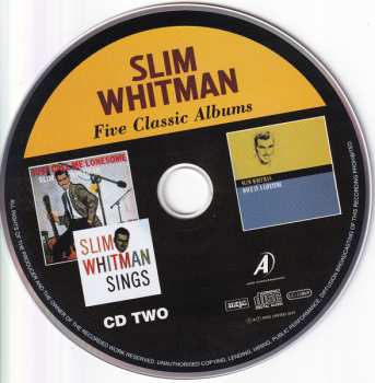 2CD Slim Whitman: Five Classic Albums