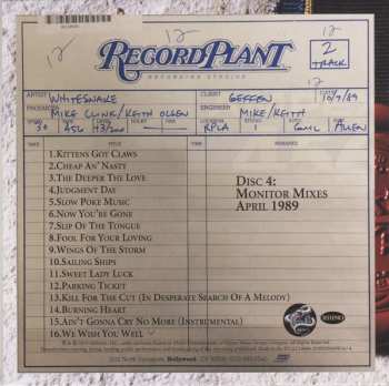 6CD/DVD/Box Set Whitesnake: Slip Of The Tongue (30th Anniversary Remaster MMXIX) DLX