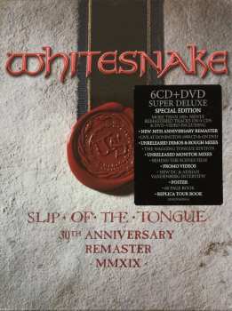 6CD/DVD/Box Set Whitesnake: Slip Of The Tongue (30th Anniversary Remaster MMXIX) DLX