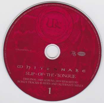 6CD/DVD/Box Set Whitesnake: Slip Of The Tongue (30th Anniversary Remaster MMXIX) DLX
