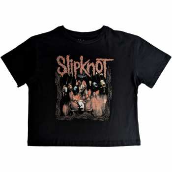 Merch Slipknot: Dámske Crop Top Band Frame