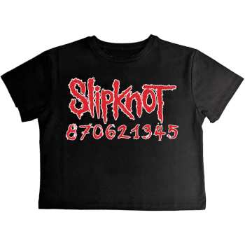 Merch Slipknot: Dámske Crop Top Don't Ever Judge Me
