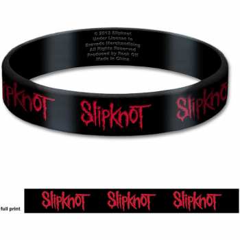 Merch Slipknot: Gumený náramok Logo Slipknot