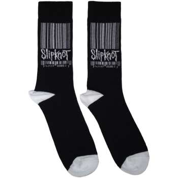Merch Slipknot: Členkové ponožky Large Barcode Logo Slipknot