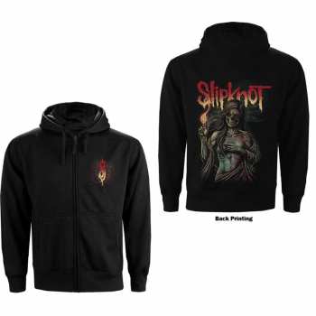 Merch Slipknot: Mikina Se Zipem Burn Me Away  S