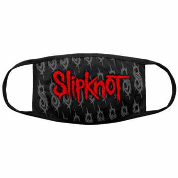 Merch Slipknot: Rúška Red Logo Slipknot & Sigils