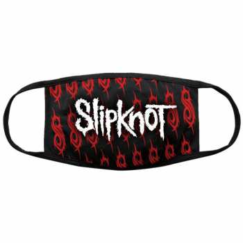 Merch Slipknot: Rúška White Logo Slipknot & Sigils