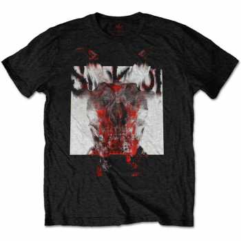 Merch Slipknot: Tričko Devil Single - Logo Slipknot Blur 