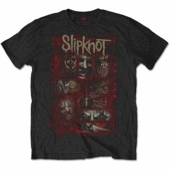 Merch Slipknot: Tričko Sketch Boxes 