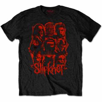 Merch Slipknot: Tričko Wanyk Red Patch 