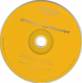 CD SĽUK's Popular Orchestra: Spievanky, Spievanky... (Najkrajšie Detské Ľudové Pesničky A Riekanky 6)