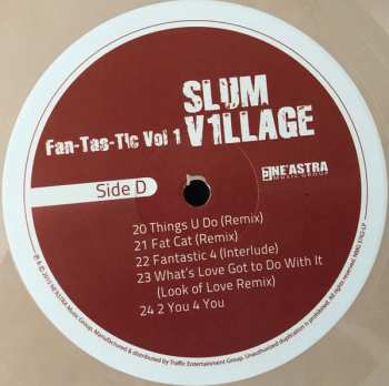 2LP Slum Village: Fan-Tas-Tic Vol. 1 CLR | LTD