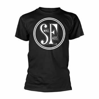 Merch Small Faces: Tričko Logo Small Faces (black/white)