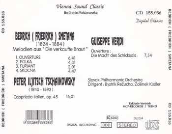 CD Bedřich Smetana: Melodien Aus "Die Verkaufte Braut" • Cappriccio Italien, Op. 45 • Ouverture: Die Macht Des Schicksals 