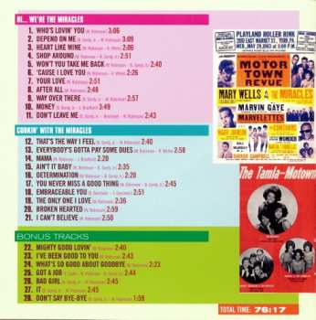 CD The Miracles: Hi.., We're The Miracles  ·Plus·  Cookin' With The Miracles