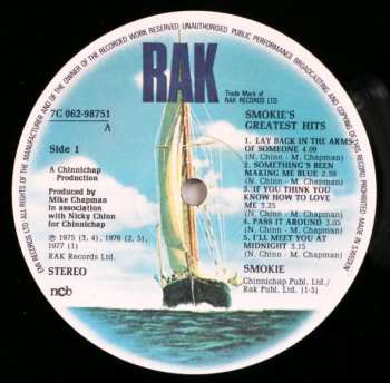 LP Smokie: Greatest Hits