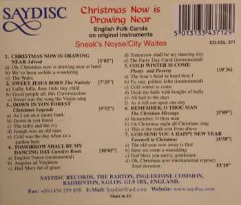 CD The City Waites: Christmas Now Is Drawing Near * English Folk Carols On Original Instruments