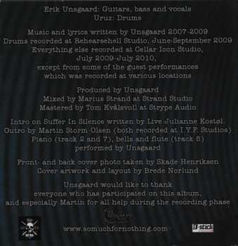 CD So Much For Nothing: Livsgnist 
