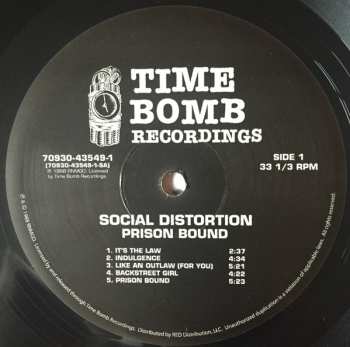 LP Social Distortion: Prison Bound
