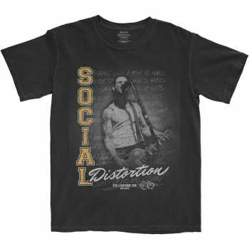 Merch Social Distortion: Tričko Athletics  S