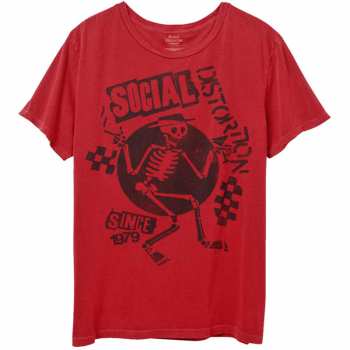 Merch Social Distortion: Tričko Speakeasy Checkerboard 