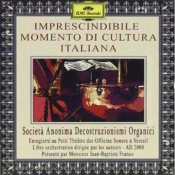 Album S.A.D.O.: Imprescindibile Momento Di Cultura Italiana