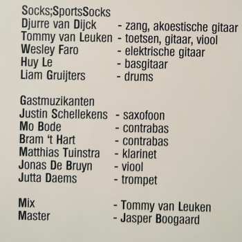 LP Socks;SportsSocks: Ironic Songs For A Sincere Generation