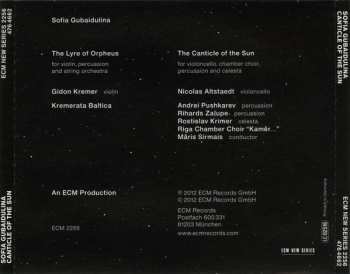CD Sofia Gubaidulina: Canticle Of The Sun