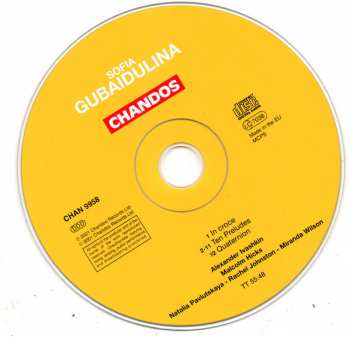 CD Sofia Gubaidulina: In Croce ∙ Quarternion* ∙ Ten Preludes