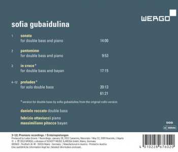 CD Sofia Gubaidulina: In Croce - Works For Double Bass