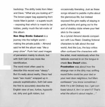 CD Soft Cell: Non-Stop Erotic Cabaret