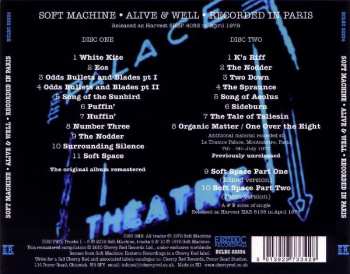 2CD Soft Machine: Alive & Well Recorded In Paris