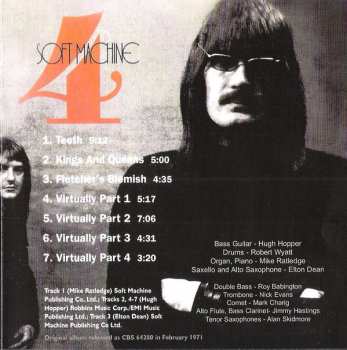 CD Soft Machine: Fourth