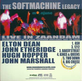 CD Soft Machine Legacy: Live In Zaandam