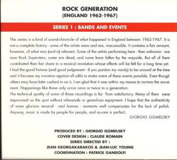 CD Soft Machine: Rock Generation Volume 8 - Soft Machine At The Beginning, Mark Leeman 5 And Davy Graham