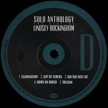 6LP/Box Set Lindsey Buckingham: Solo Anthology: The Best Of Lindsey Buckingham