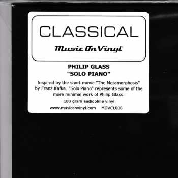 LP Philip Glass: Solo Piano