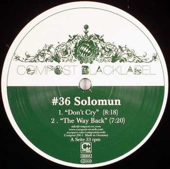 Album Solomun: Don't Cry