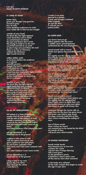 CD Solos: Beast Of Both Worlds