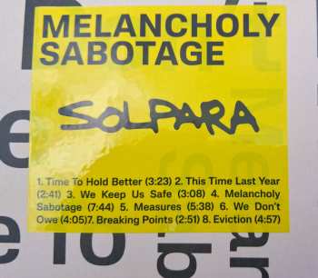 LP Solpara: Melancholy Sabotage